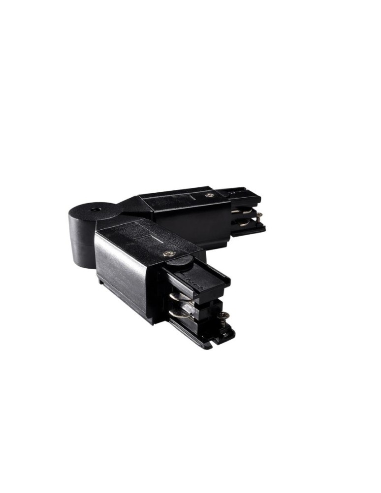Shilo Łącznik L zginany szynoprzewodu 3F 230V - Czarny 8121