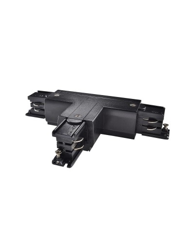 Shilo Łącznik T zamienny lewy szynoprzewodu 3F 230V - Czarny 8123