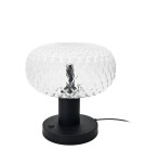 Shilo Lampa stołowa Tanpo O G - Czarna (300 mm) 2034 Shilo Lampa stołowa Tanpo O G - Czarna (300 mm) 2034