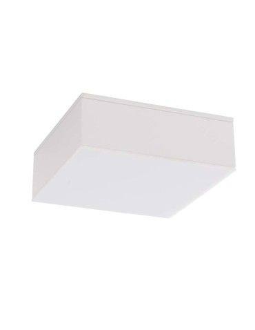 Shilo Plafon Tottori IL - Biały IP44 (100x100 mm) 3000K 7725
