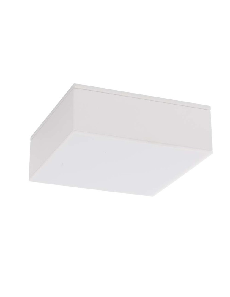 Shilo Plafon Tottori IL - Biały IP44 (100x100 mm) 3000K 7725