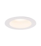 Lampy wpuszczane z kloszem hermetyczne - Shilo Lampa wpuszczana Tottori IL - Biała (125 mm) IP44 3000K 7726 - product 1