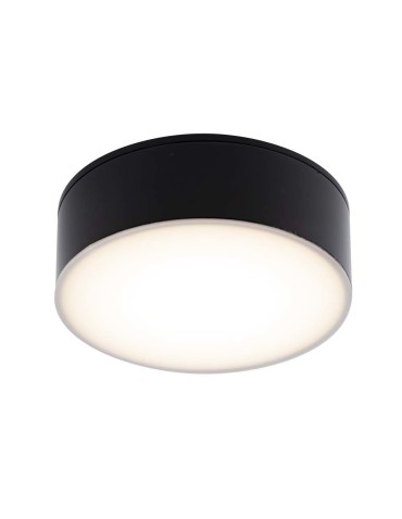Shilo Plafon Tottori IL - Czarny IP44 (100 mm) 3000K 8056