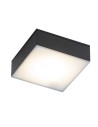 Shilo Plafon Tottori IL - Czarny IP44 (100x100 mm) 3000K 8057