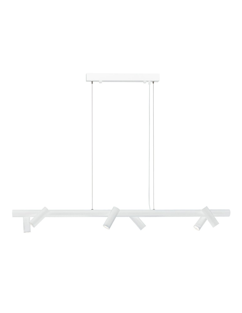 Shilo Lampa wisząca Yabu 6 - Biała (1200 mm) 5064
