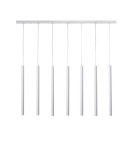 Lampy wiszące - Shilo Lampa wisząca Yabu 7 - Biała (700 mm) 7576 - product 1