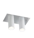Reflektory wpuszczane w sufit - Shilo Lampa wpuszczana Yamato 2 - Biała 7803 - product 1