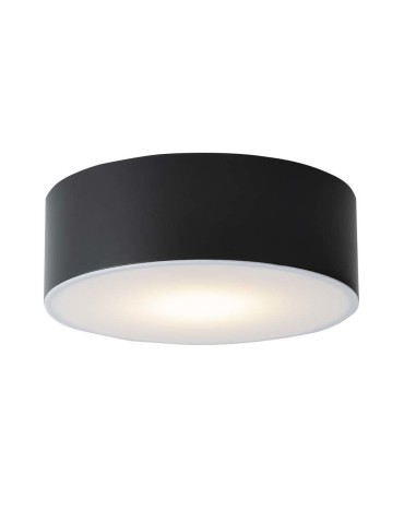 Shilo Plafon Zama - Czarny IP44 (200 mm) 3000K 7735