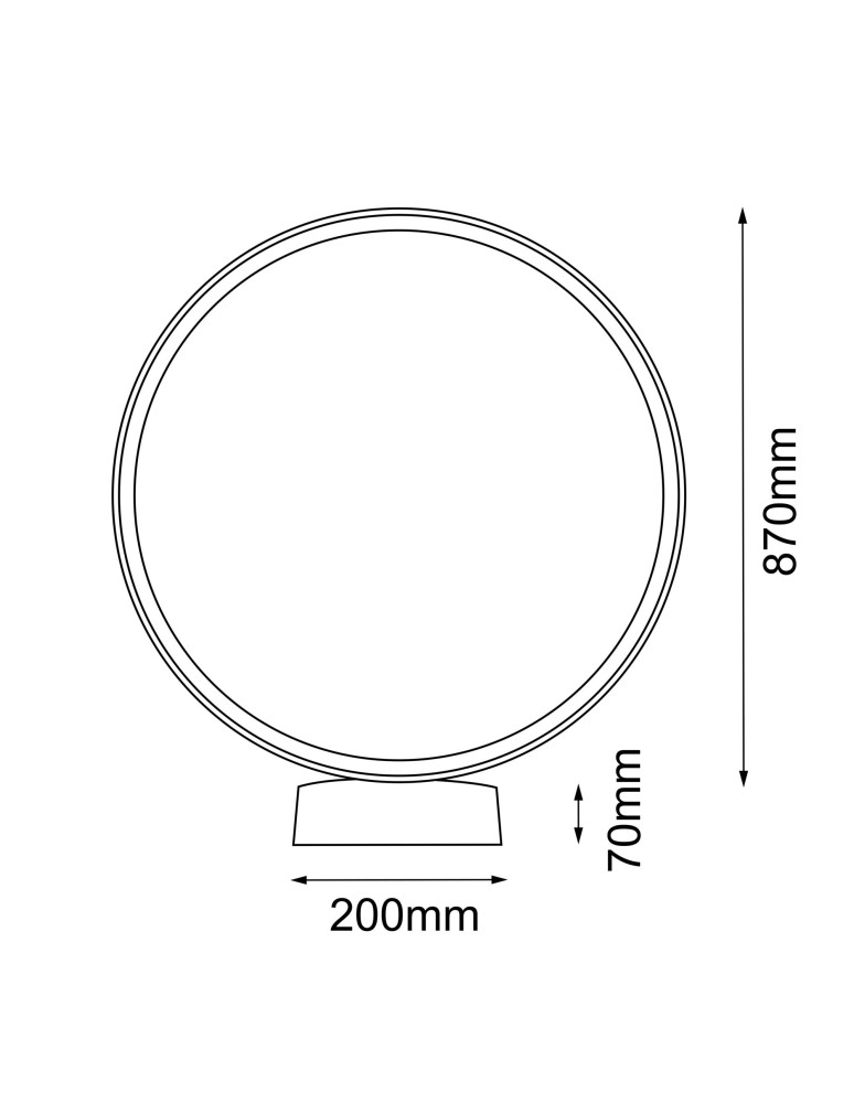Shilo Garden Lampa stojąca ogrodowa Abira 87 - Antracyt (940 mm) 4000K 9915 Shilo Garden Lampa stojąca ogrodowa Abira 87 - Antracyt (940 mm) 4000K 9915