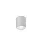 Lampy zewnętrzne sufitowe - Azzardo CONYON IP54 10W CCT SWITCH WH Biały/Transparentny 1xLED Lampa Natynkowa Przełącznik Zmiany Barwy Światła AZ6026 - product 1