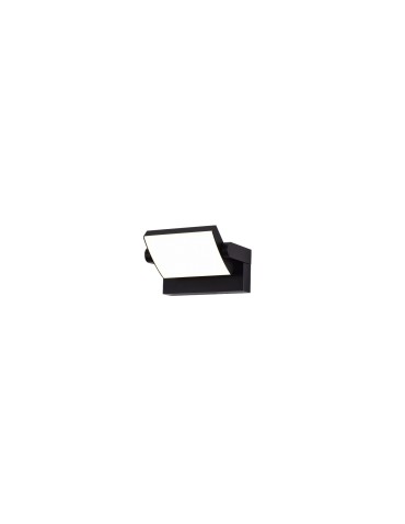 Azzardo DURANTE IP54 4000K BK Czarny Mat 1xLED Kinkiet Zewnętrzny AZ5712