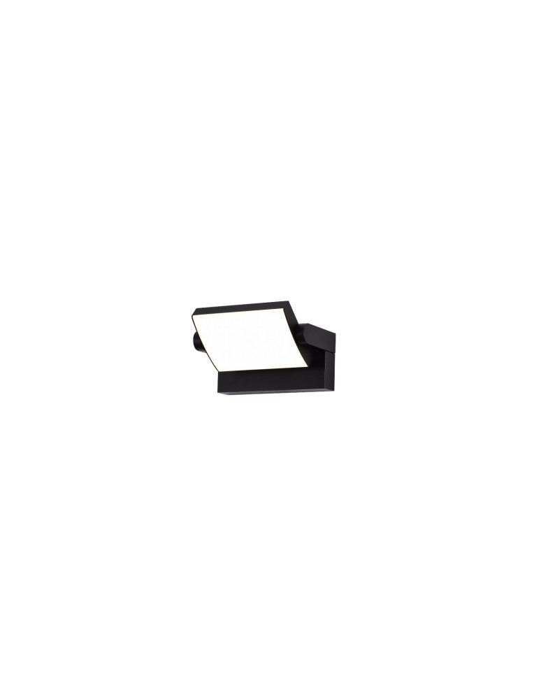 Azzardo DURANTE IP54 4000K BK Czarny Mat 1xLED Kinkiet Zewnętrzny AZ5712 Azzardo DURANTE IP54 4000K BK Czarny Mat 1xLED Kinkiet Zewnętrzny AZ5712