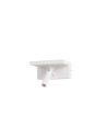 Azzardo HYLLA WALL NFC CHARGER WH Biały 1xLED Kinkiet z Ładowarką Indukcyjną i Gniazdem USB AZ5911