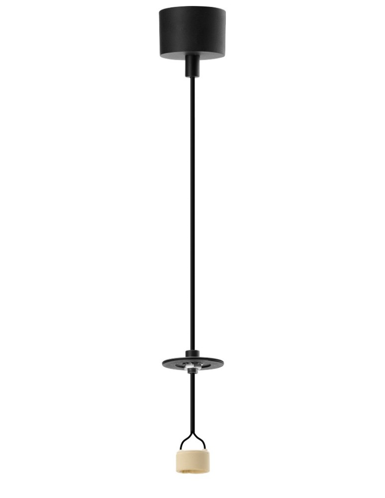 Azzardo LUCAS BASE 1R Wisząca GU10 BK Czarny Mat 1xGU10 Lampa Wisząca bez Klosza (klosz zamawiany osobno) AZ6156 Azzardo LUCAS BASE 1R Wisząca GU10 BK Czarny Mat 1xGU10 Lampa Wisząca bez Klosza (klosz zamawiany osobno) AZ6156