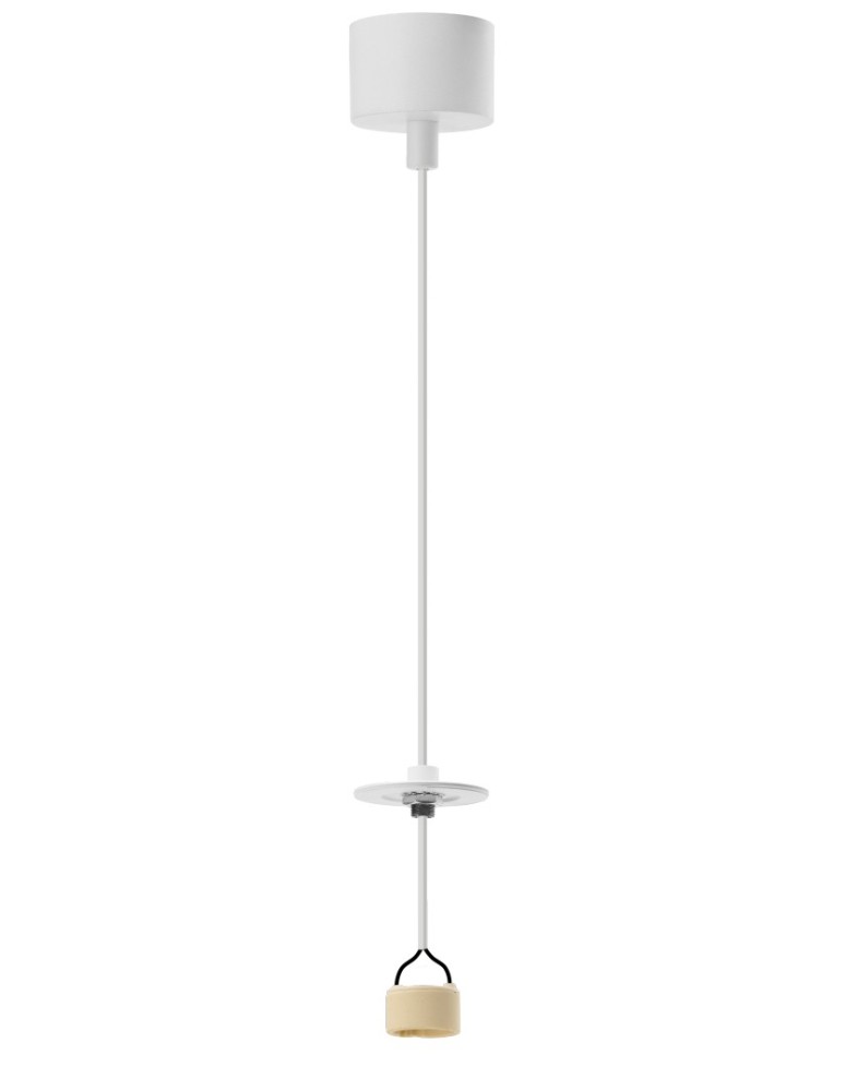 Azzardo LUCAS BASE 1R Wisząca GU10 WH Biały 1xGU10 Lampa Wisząca bez Klosza (klosz zamawiany osobno) AZ6157 Azzardo LUCAS BASE 1R Wisząca GU10 WH Biały 1xGU10 Lampa Wisząca bez Klosza (klosz zamawiany osobno) AZ6157