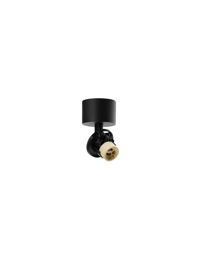 Azzardo LUCAS BASE DOWNLIGHT GU10 BK Czarny 1xGU10 Reflektor Sufitowy/Ścienny bez Klosza (klosz zamawiany osobno) AZ6107 Azzardo LUCAS BASE DOWNLIGHT GU10 BK Czarny 1xGU10 Reflektor Sufitowy/Ścienny bez Klosza (klosz zamawiany osobno) AZ6107