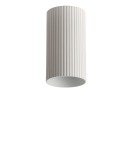 Klosze systemów oświetleniowych - Azzardo LUCAS RIBBED TUBE 10 WH Biały Klosz Ryflowany Tuba do Skompletowania Lampy AZ6127 - product 1
