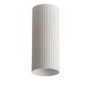 Klosze systemów oświetleniowych - Azzardo LUCAS RIBBED TUBE 30 WH Biały Klosz Ryflowany Tuba do Skompletowania Lampy AZ6139 - product 2