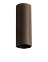 Azzardo LUCAS RIBBED TUBE 40 COFFEE Kawowy Klosz Ryflowany Tuba do Skompletowania Lampy AZ6145