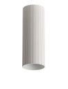 Azzardo LUCAS RIBBED TUBE 40 WH Biały Klosz Ryflowany Tuba do Skompletowania Lampy AZ6143