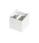 Kinkiety zewnętrzne - Azzardo GAMBINO WHITE 1xLED Ścienna Biały IP54 AZ0950 - produkt 1