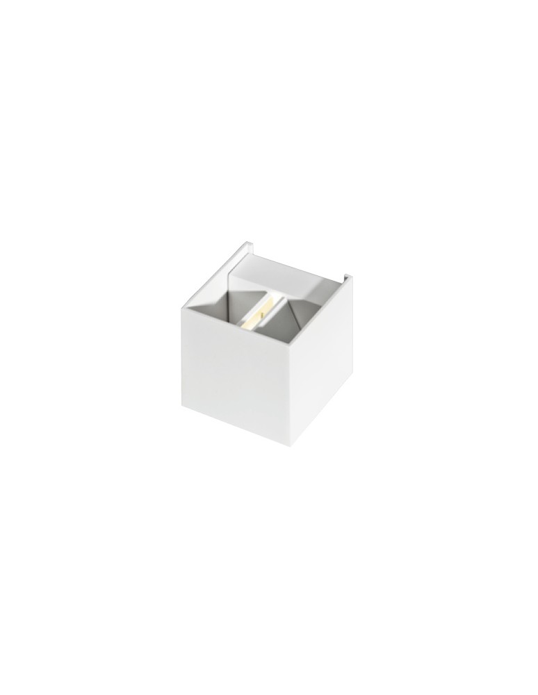 Azzardo GAMBINO WHITE 1xLED Ścienna Biały IP54 AZ0950