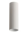 Azzardo LUCAS RIBBED TUBE 50 WH Biały Klosz Ryflowany Tuba do Skompletowania Lampy AZ6147