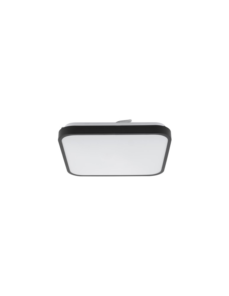 Nowodvorski AGNES SQUARE LED PRO  Lampy sufitowe Plafon Max moc 16W LED IP44 3000K Czarny 10983