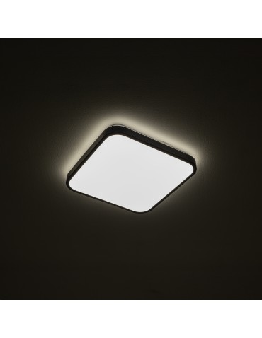 Nowodvorski AGNES SQUARE LED PRO  Lampy sufitowe Plafon Max moc 16W LED IP44 3000K Czarny 10983 - product 2