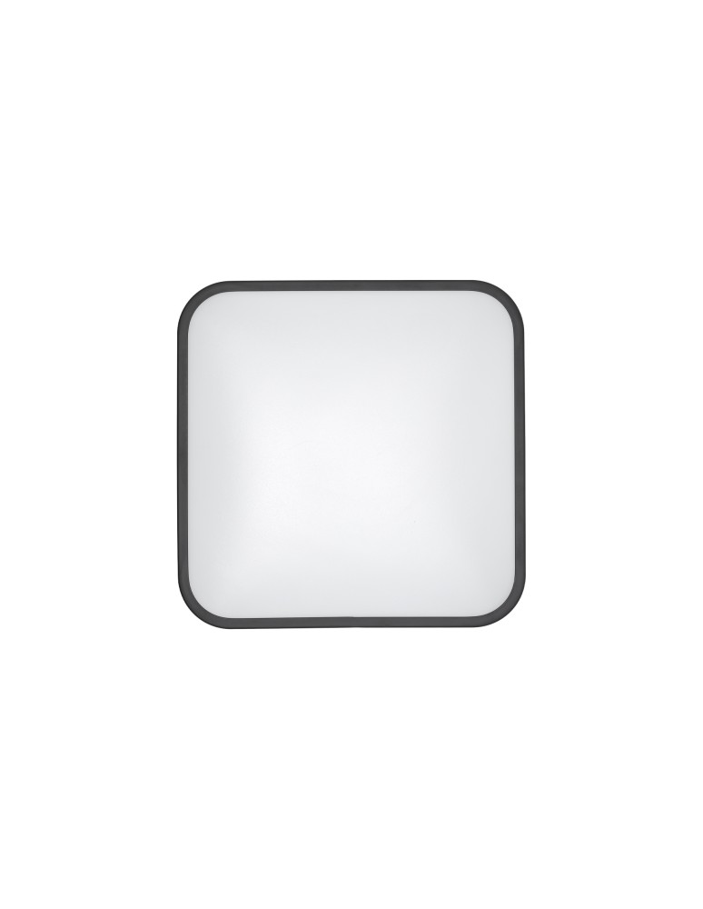 Nowodvorski AGNES SQUARE LED PRO  Lampy sufitowe Plafon Max moc 16W LED IP44 3000K Czarny 10983