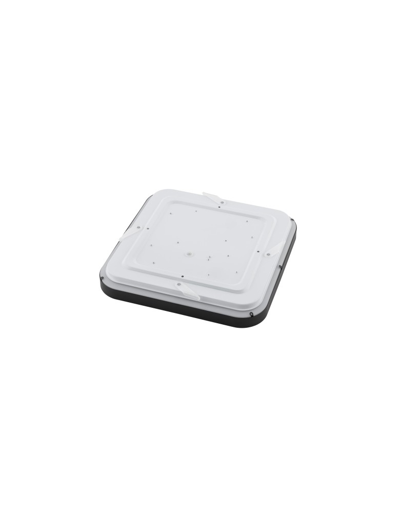 Nowodvorski AGNES SQUARE LED PRO  Lampy sufitowe Plafon Max moc 16W LED IP44 3000K Czarny 10983