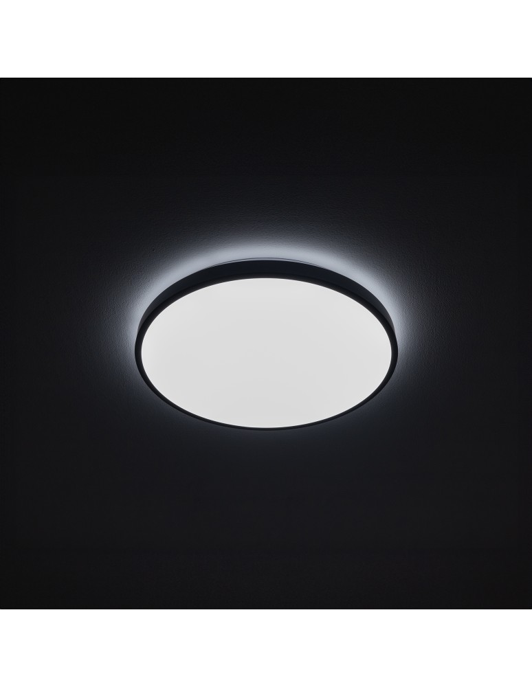 Nowodvorski AGNES ROUND LED PRO Lampy sufitowe Plafon Max moc 22W LED IP44 4000K Czarny 10972 Nowodvorski AGNES ROUND LED PRO Lampy sufitowe Plafon Max moc 22W LED IP44 4000K Czarny 10972