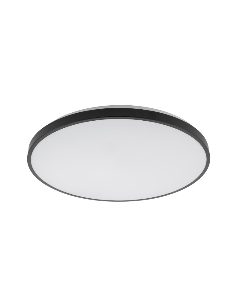 Nowodvorski AGNES ROUND LED PRO  Lampy sufitowe Plafon Max moc 32W LED IP44 4000K Czarny 10974