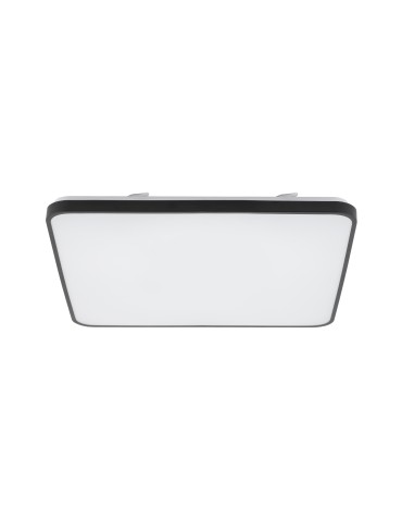 Nowodvorski AGNES SQUARE LED PRO  Lampy sufitowe Plafon Max moc 64W LED IP44 4000K Czarny 10988
