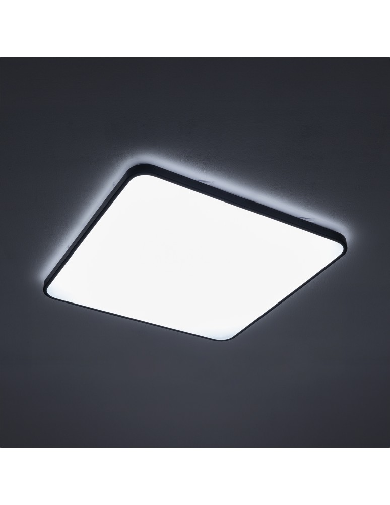 Nowodvorski AGNES SQUARE LED PRO Lampy sufitowe Plafon Max moc 64W LED IP44 4000K Czarny 10988 Nowodvorski AGNES SQUARE LED PRO Lampy sufitowe Plafon Max moc 64W LED IP44 4000K Czarny 10988