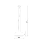 Nowodvorski SATELLITE S Lampy sufitowe Lampy wiszące Max moc 25W only LED E27 Silk gray 11226 Nowodvorski SATELLITE S Lampy sufitowe Lampy wiszące Max moc 25W only LED E27 Silk gray 11226