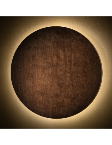 Nowodvorski RING TIMBER LED XL  Ścienna Kinkiety Max moc 16W LED  3000K Ciemne drewno 11292 - produkt 2