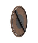 Kinkiety designerskie - Nowodvorski RING TIMBER LED XL  Ścienna Kinkiety Max moc 16W LED  3000K Ciemne drewno 11292 - product 5