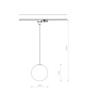 Nowodvorski CTLS SNOWBALL Systemy szynowe 3-obwodowy CTLS Lampy Max moc 12W only LED G9 Czarny 11295 Nowodvorski CTLS SNOWBALL Systemy szynowe 3-obwodowy CTLS Lampy Max moc 12W only LED G9 Czarny 11295