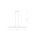 Nowodvorski BAR LED M Lampy sufitowe Liniowa Max moc 32W LED 3000K Silk olive 11400 Nowodvorski BAR LED M Lampy sufitowe Liniowa Max moc 32W LED 3000K Silk olive 11400