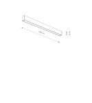 Nowodvorski OUTLINE LED M Zewnętrzna Lampy sufitowe Plafon Max moc 35W LED IP44 3000K Czarny 11361 Nowodvorski OUTLINE LED M Zewnętrzna Lampy sufitowe Plafon Max moc 35W LED IP44 3000K Czarny 11361