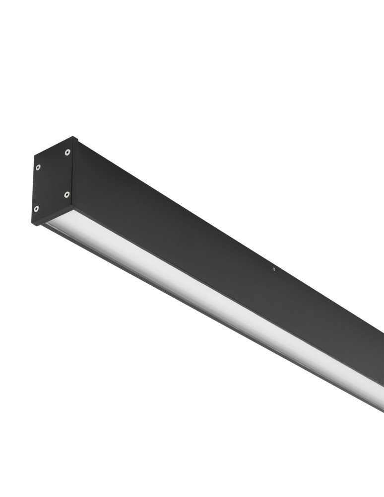 Nowodvorski OUTLINE LED L Zewnętrzna Lampy sufitowe Plafon Max moc 50W LED IP44 3000K Czarny 11362