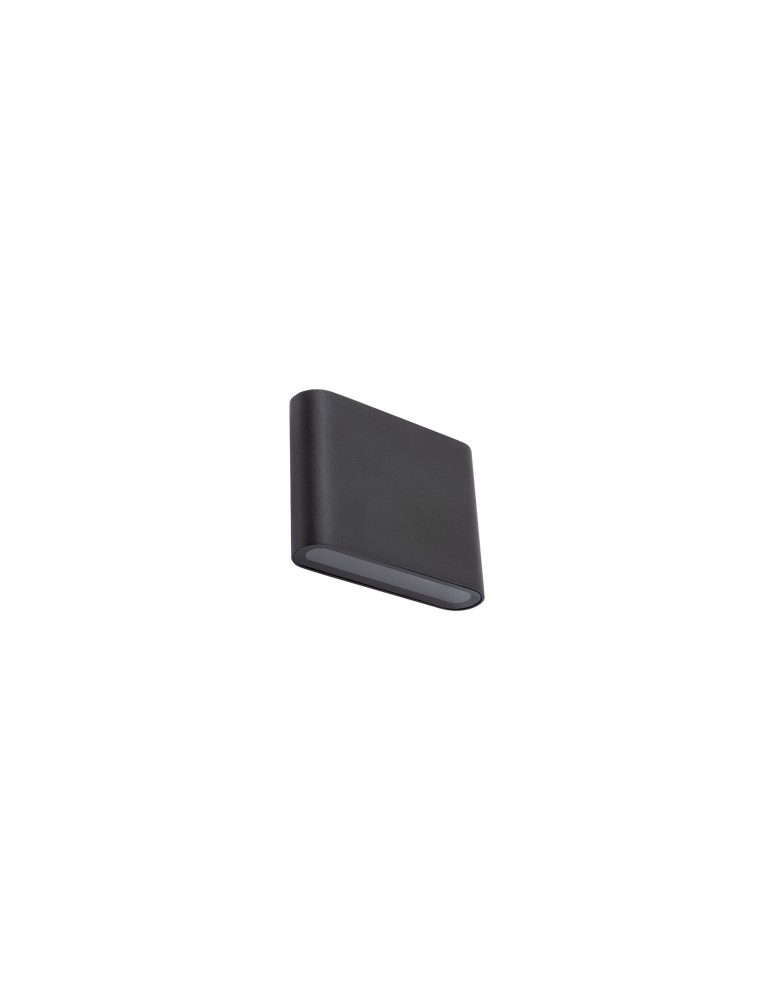 Nowodvorski SEMI LED S Zewnętrzna Ścienna Natynkowe Max moc 2x3W LED IP54 3000K Czarny 11363