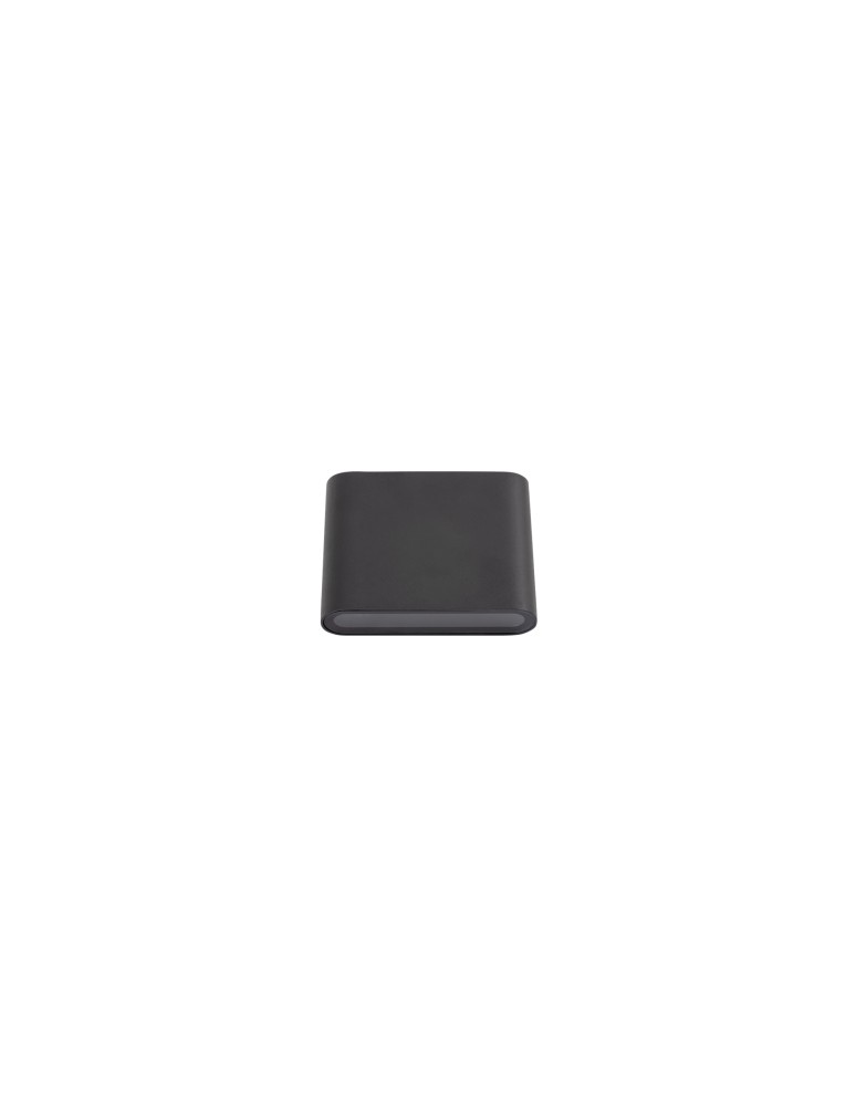 Nowodvorski SEMI LED S Zewnętrzna Ścienna Natynkowe Max moc 2x3W LED IP54 3000K Czarny 11363