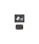 Kinkiety zewnętrzne - Nowodvorski SEMI LED S Zewnętrzna Ścienna Natynkowe Max moc 2x3W LED IP54 3000K Czarny 11363 - product 6