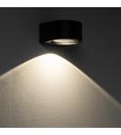 Kinkiety zewnętrzne - Nowodvorski NEL LED Zewnętrzna Ścienna Natynkowe Max moc 5W LED IP54 3000K Czarny 11368 - product 2