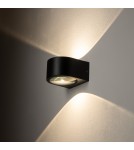 Nowodvorski NEL LED Zewnętrzna Ścienna Natynkowe Max moc 2x5W LED IP54 3000K Czarny 11370 Nowodvorski NEL LED Zewnętrzna Ścienna Natynkowe Max moc 2x5W LED IP54 3000K Czarny 11370