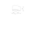 Nowodvorski NEL LED Zewnętrzna Ścienna Natynkowe Max moc 2x5W LED IP54 3000K Czarny 11370 Nowodvorski NEL LED Zewnętrzna Ścienna Natynkowe Max moc 2x5W LED IP54 3000K Czarny 11370