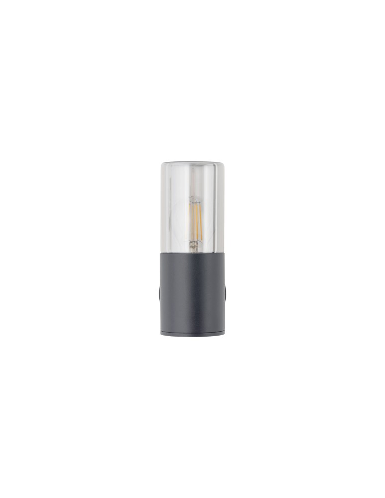 Kinkiety zewnętrzne - Nowodvorski IDA Zewnętrzna Ścienna Natynkowe Max moc 10W LED E27 IP44 Czarny 11371 - product kolory-swiatla.pl 3