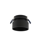 Lampy podtynkowe okrągłe - Nowodvorski SHINE   Podtynkowa Max moc 15W only LED GU10 R50  Czarny 11348 - product 1